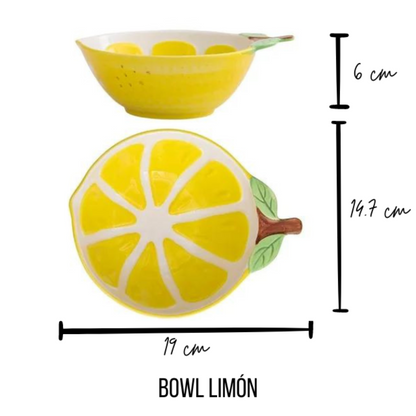 BOWL LIMÓN DE CERÁMICA