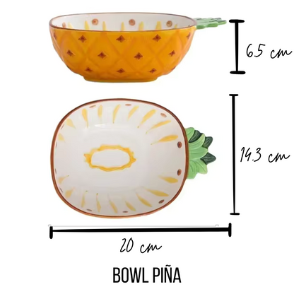 BOWL PIÑA DE CERÁMICA